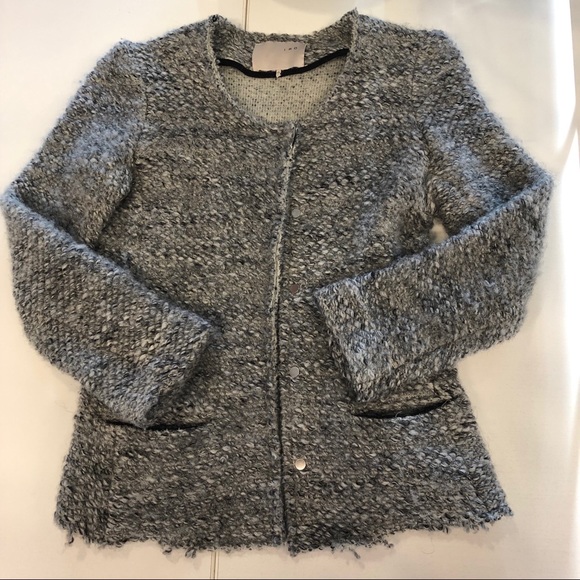 🚫SOLD🚫 Classic Iro Grey Jacket/ Cardigan Sz 0 - Picture 2 of 5